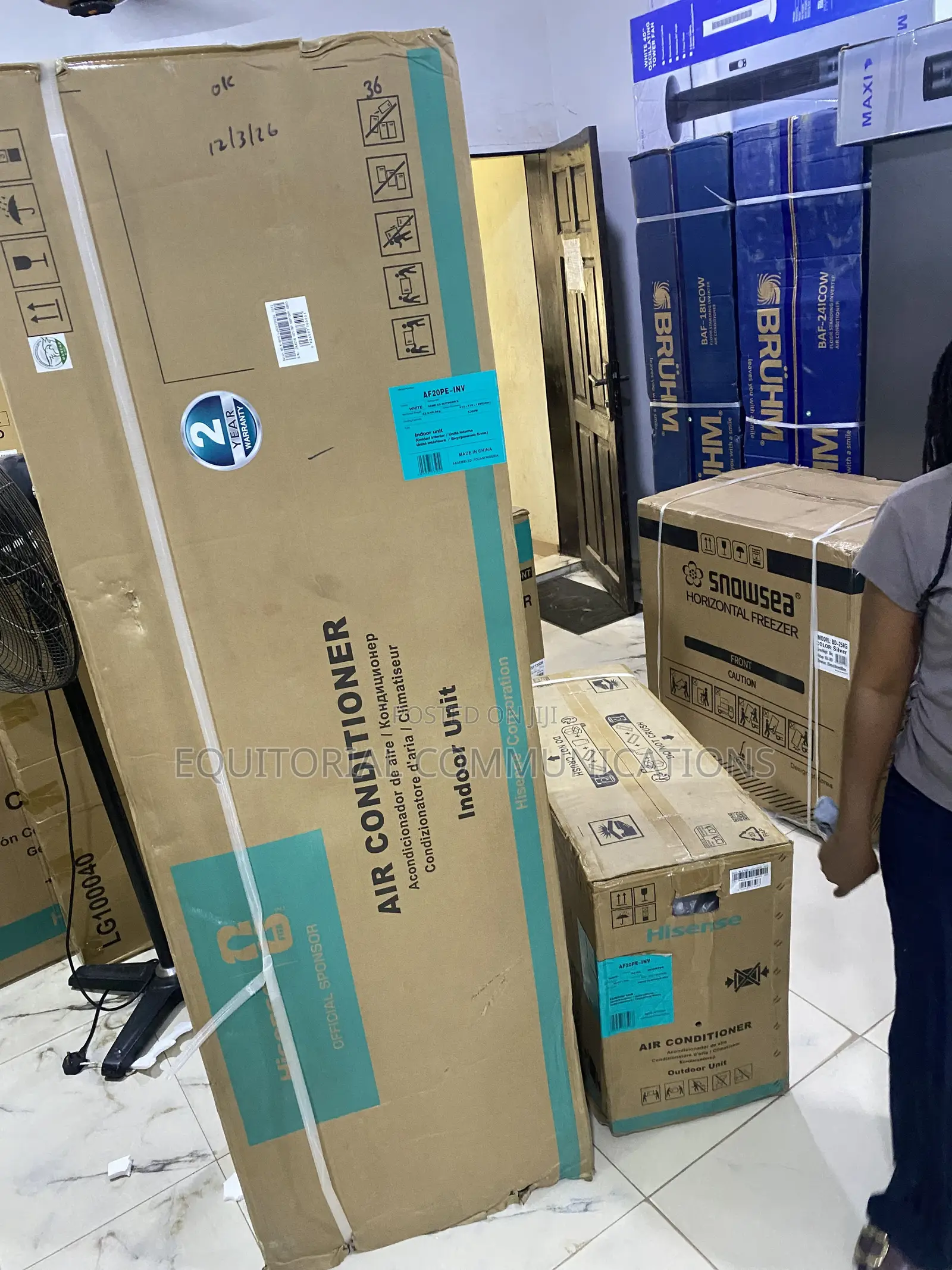 Hisense 2HP Inverter Standing Air Conditioner for Large Areas