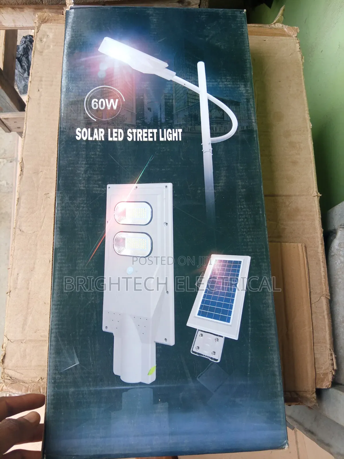 Original Solar Street Light 2 Eyes 60watts