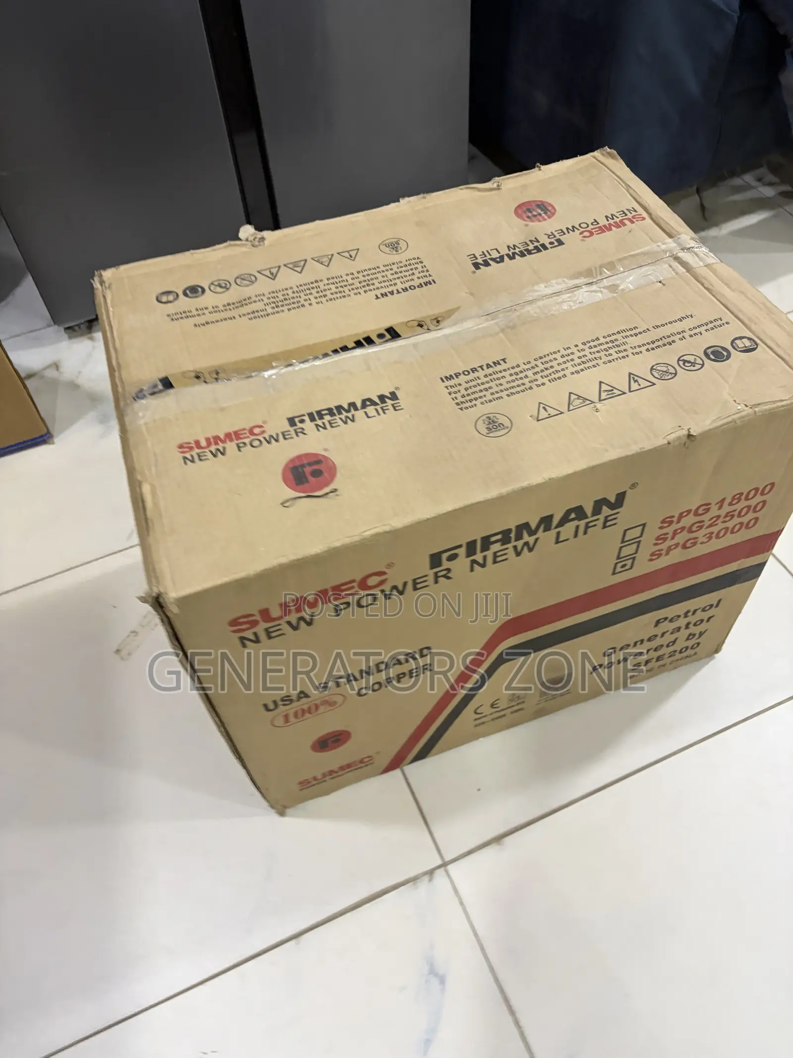 4.5KVA Firman SPG 3000 SUMEC Event Generator