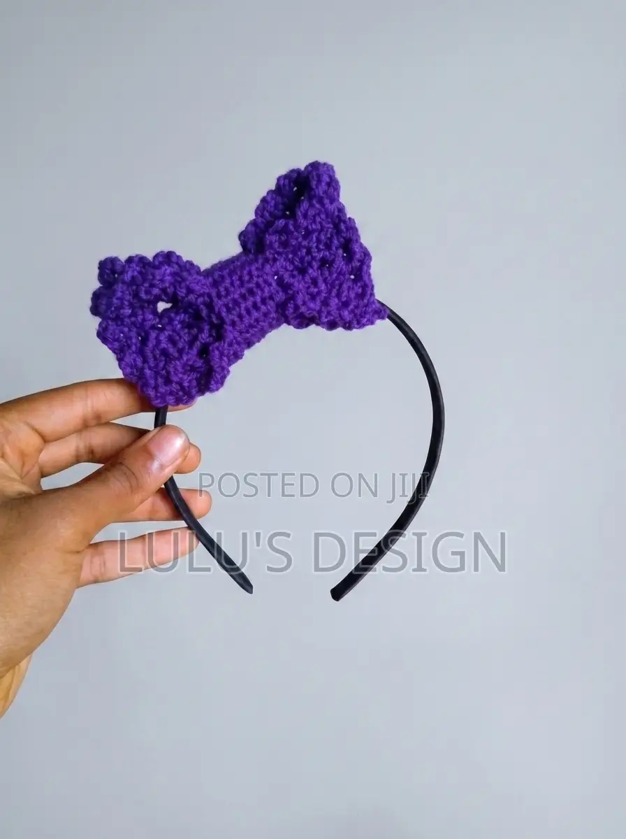 Crochet Bow Headband