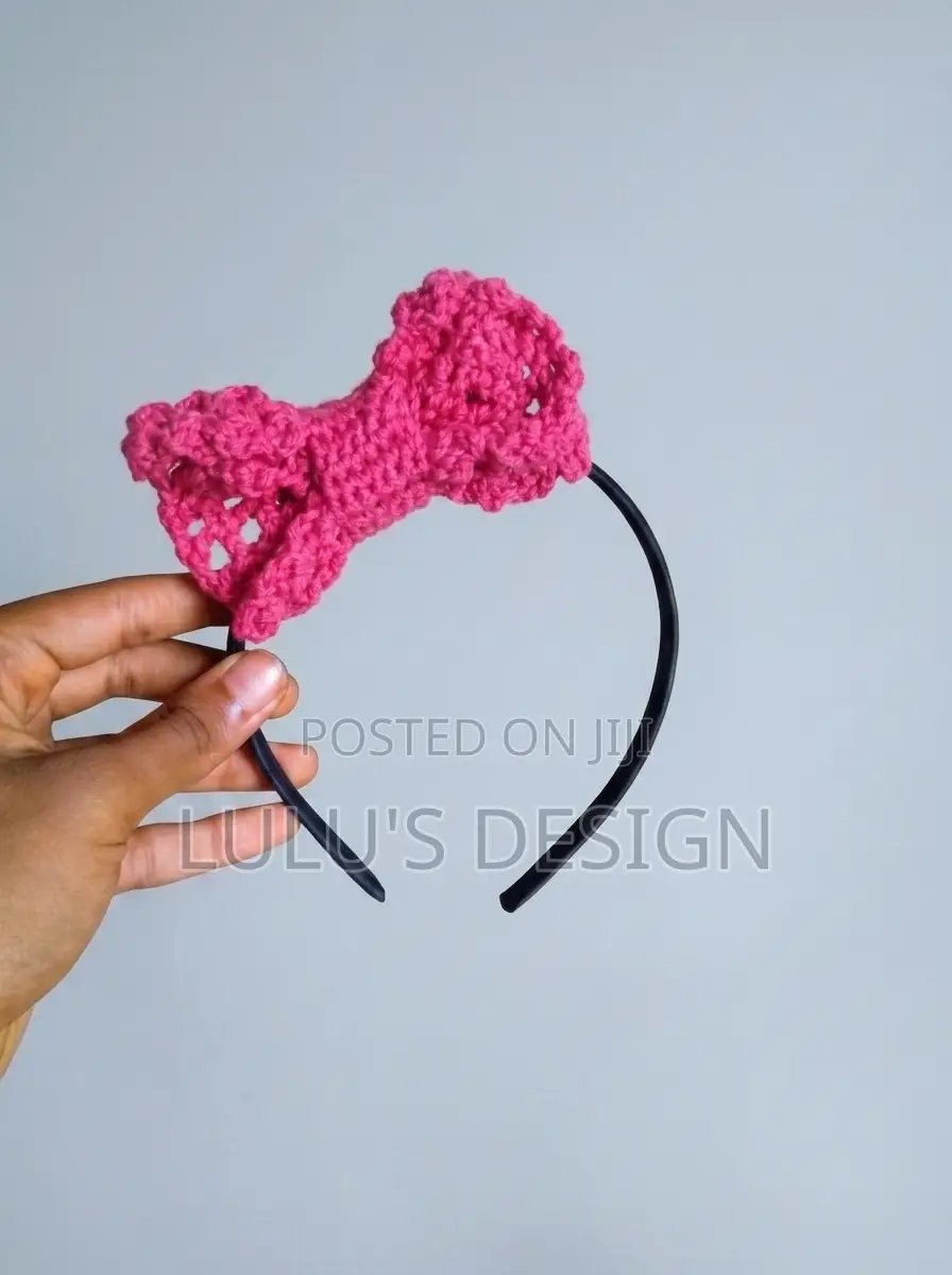 Crochet Bow Headband