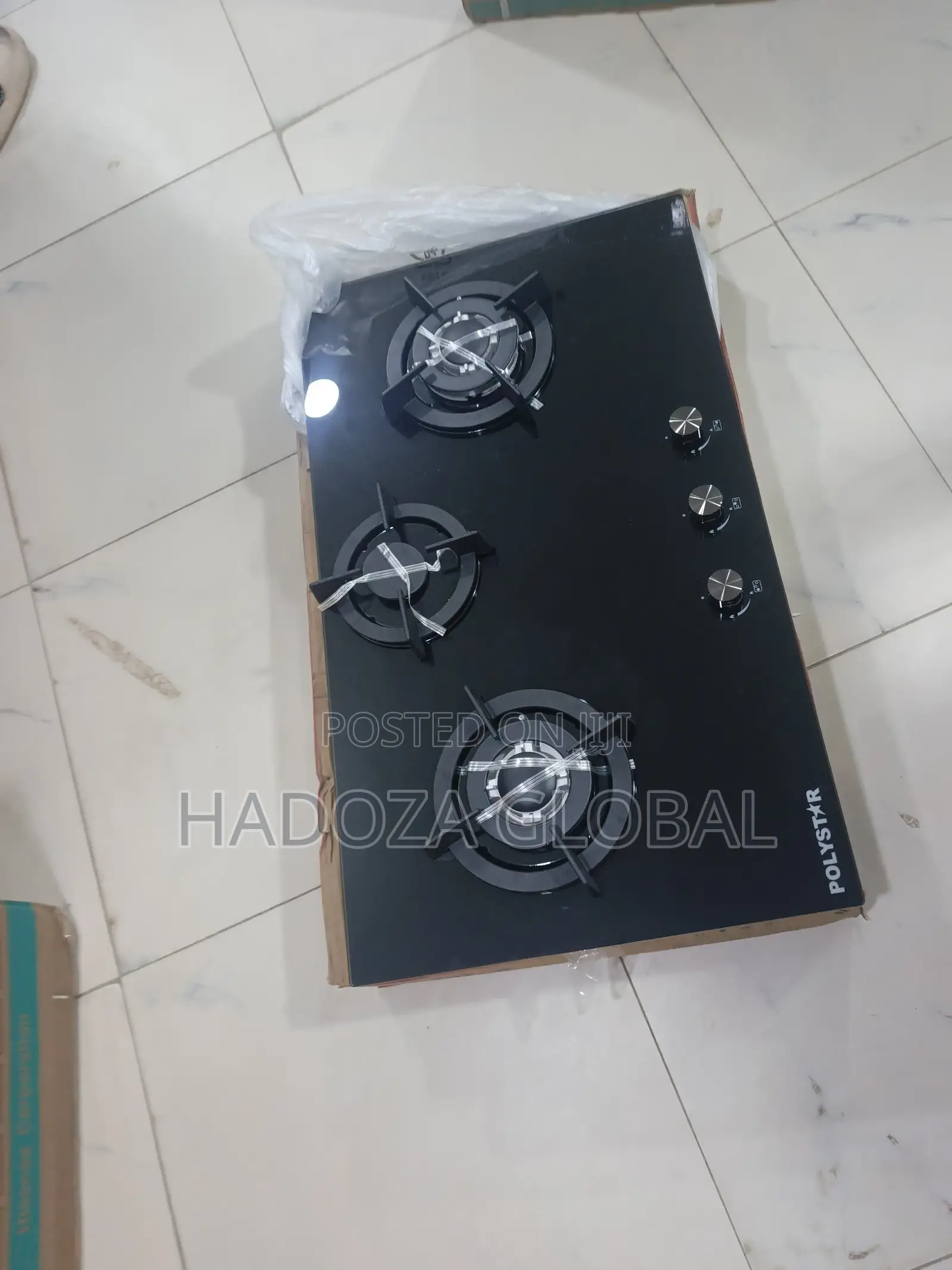 Polystar 3 Burner Gas Hob – Perfect Kitchen Upgrade