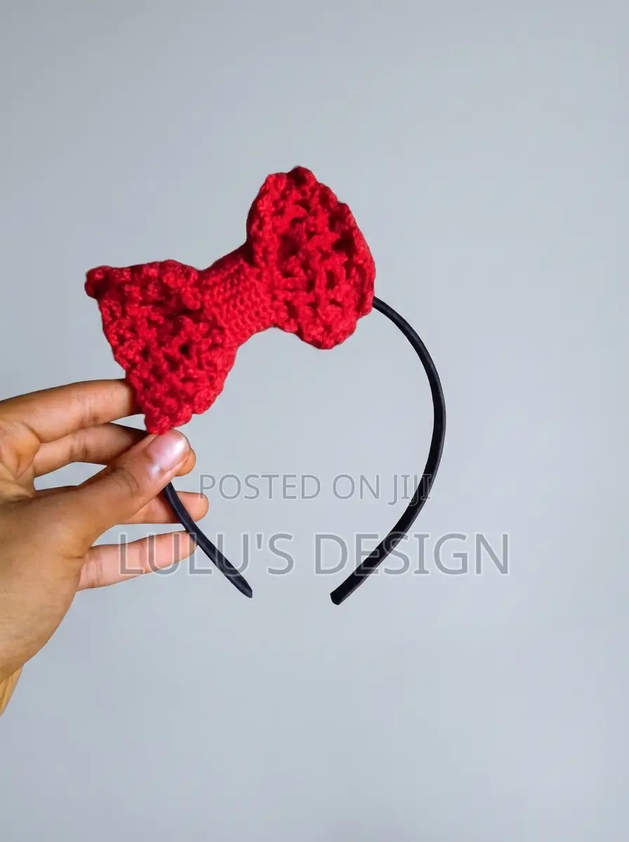 Crochet Bow Headband