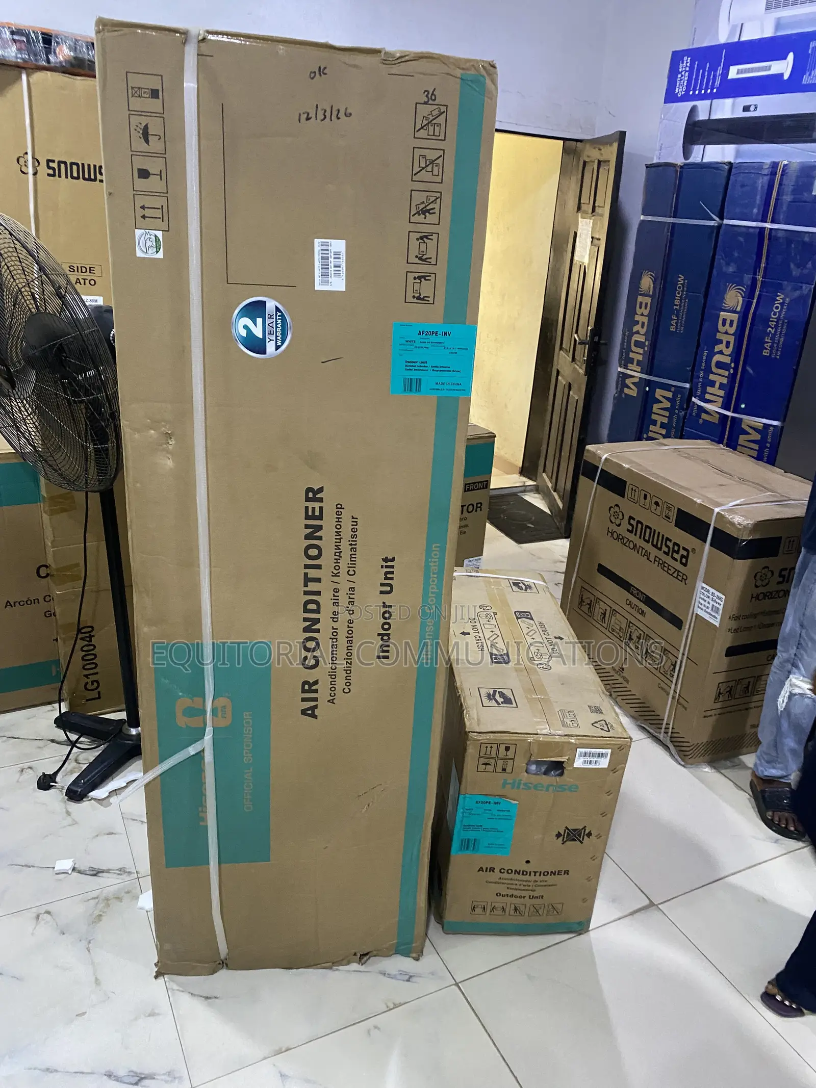 Hisense AF20PE-INV 2HP Large Capacity Floor Standing AC