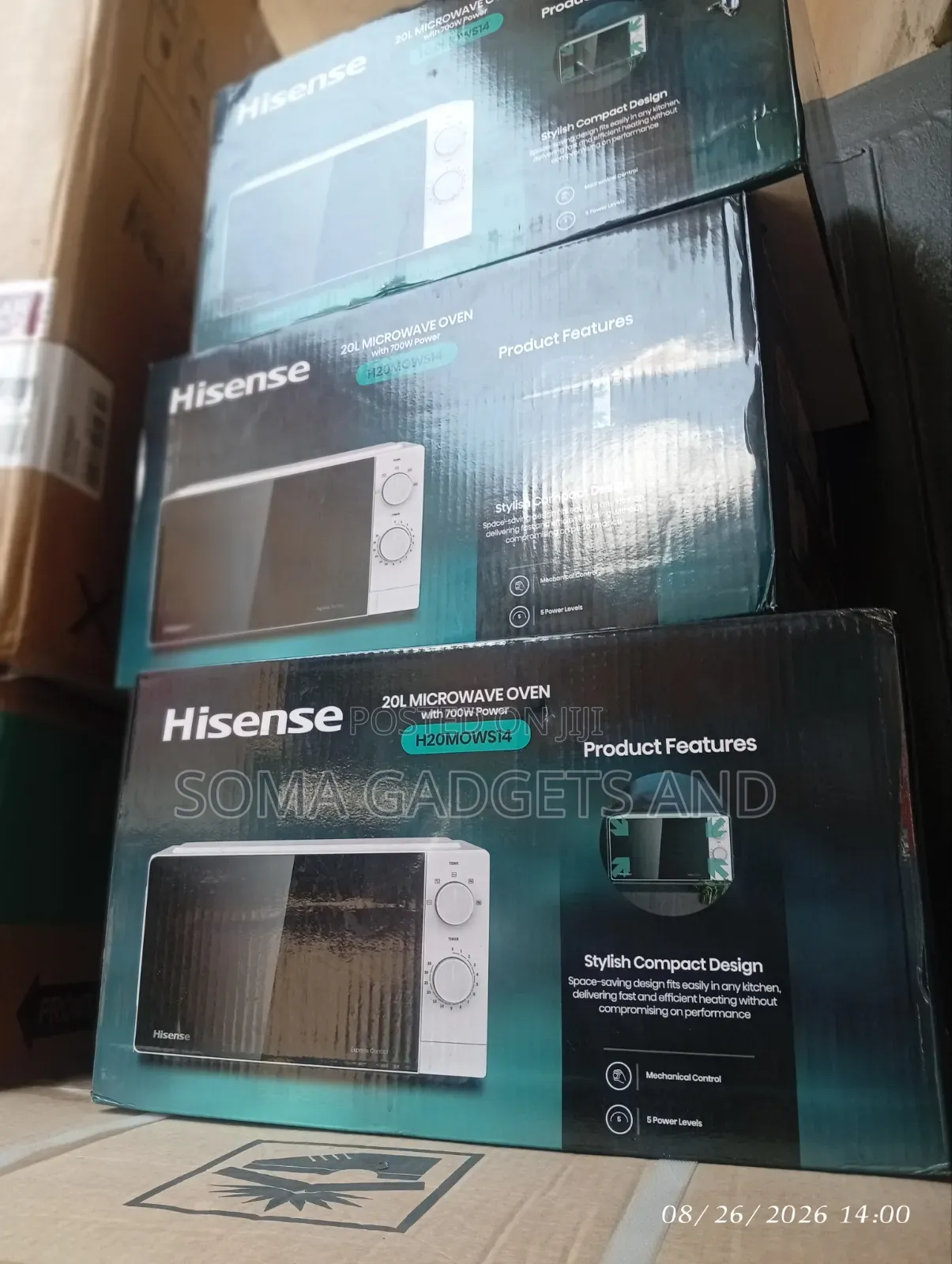 Microwave Oven, Hisense (White Color)