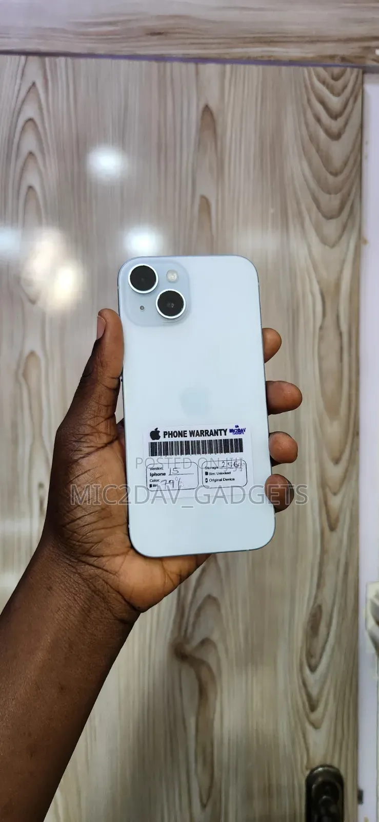 Apple iPhone 15 256 GB Blue