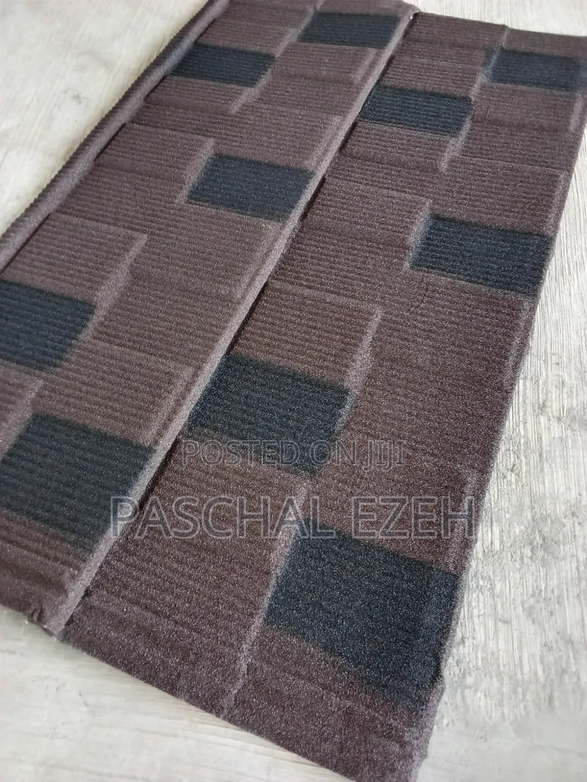 Dovereal Brown & Black Patches Shingle Roofing Sheet
