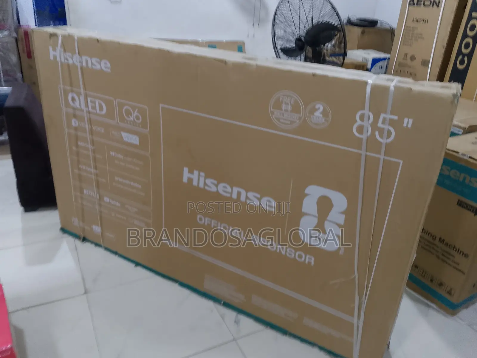 Hisense 85 Inch QLED Smart Display 4K TV 85Q6Q