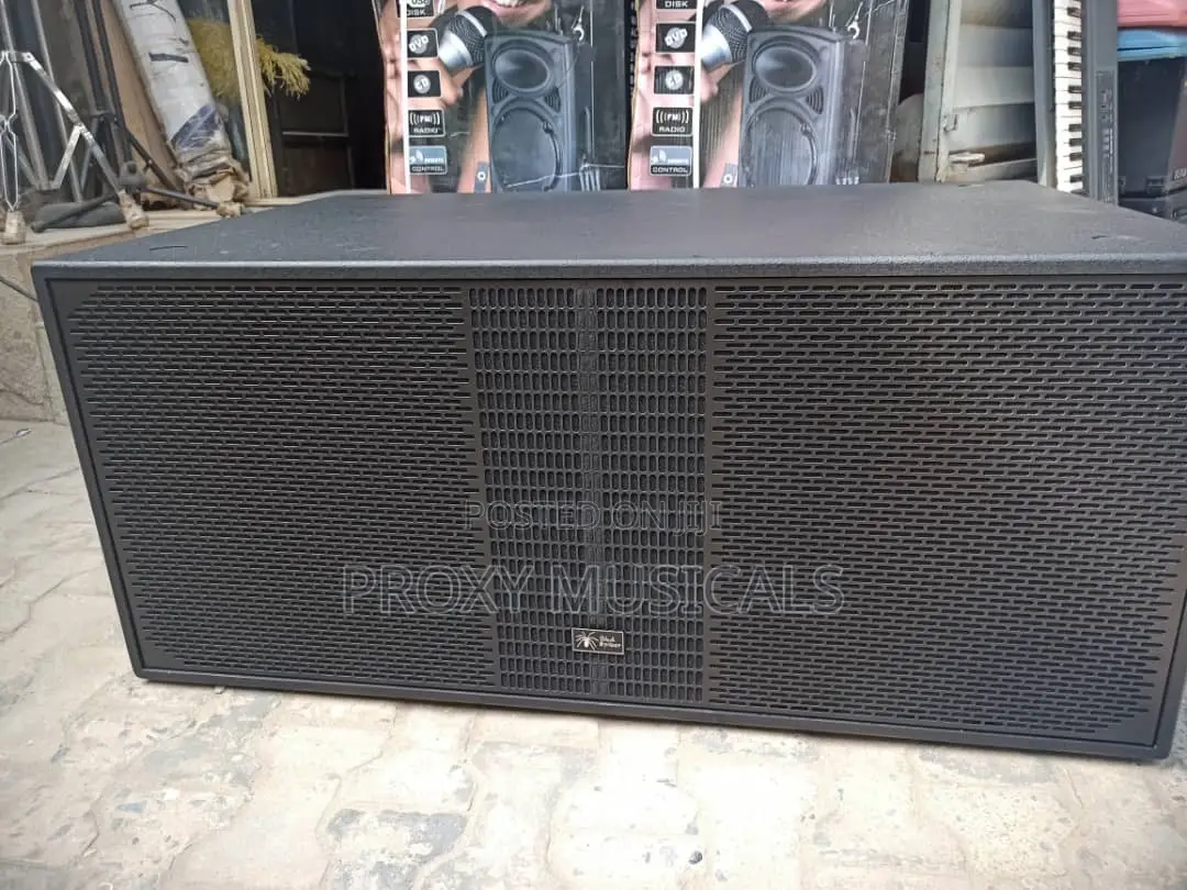 Black Spider Double Subwoofer