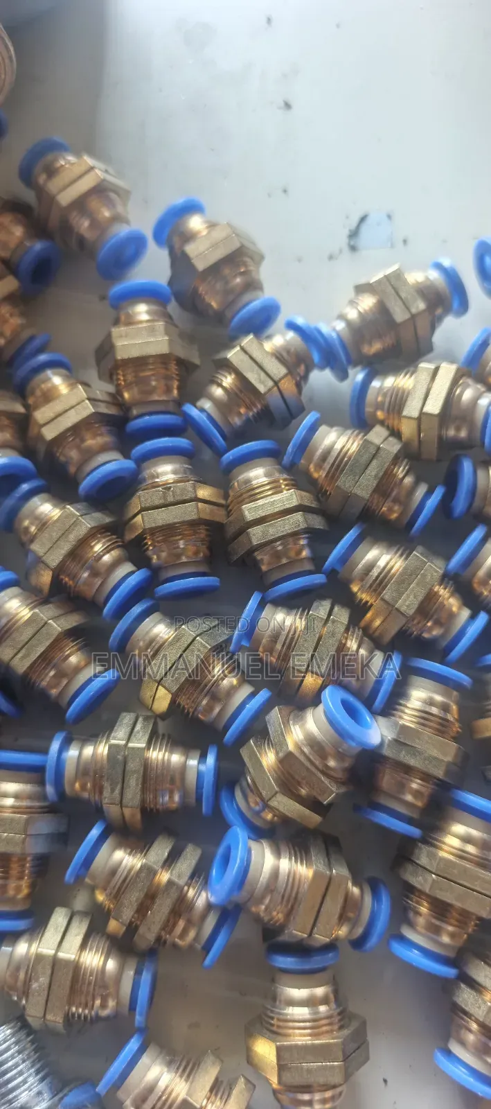 Pneumatic Bulkhead Union 6mm