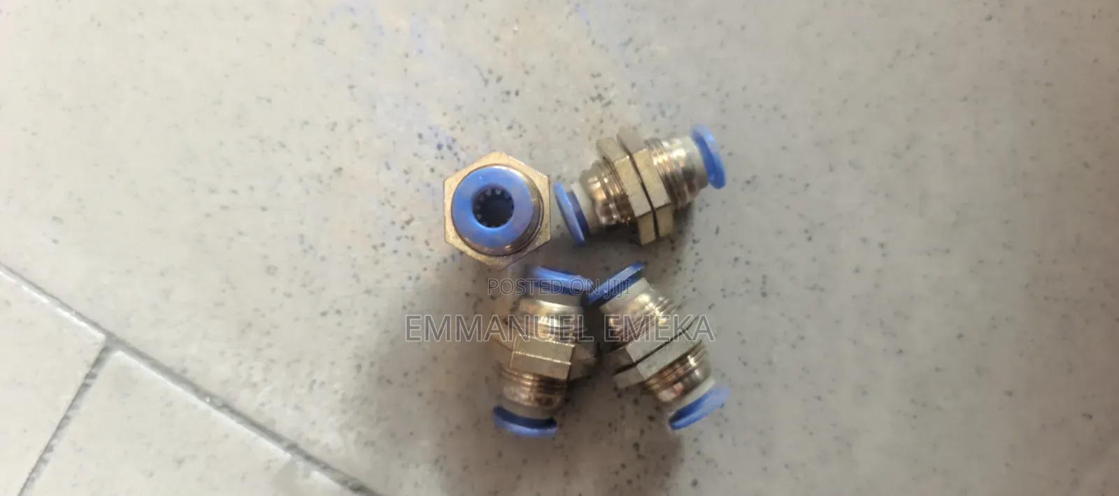 Pneumatic Bulkhead Union 6mm
