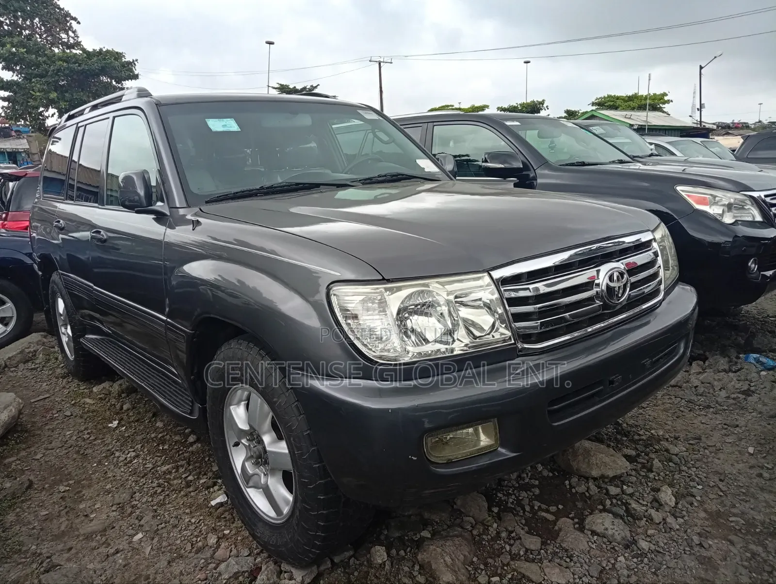 Toyota Land Cruiser 2004 Gray