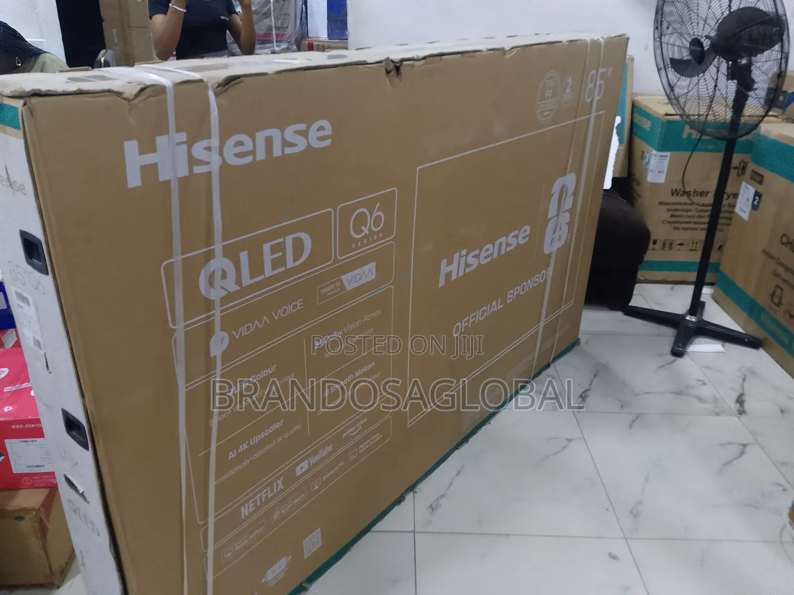 Hisense 85 Inch QLED Smart Display 4K TV 85Q6Q