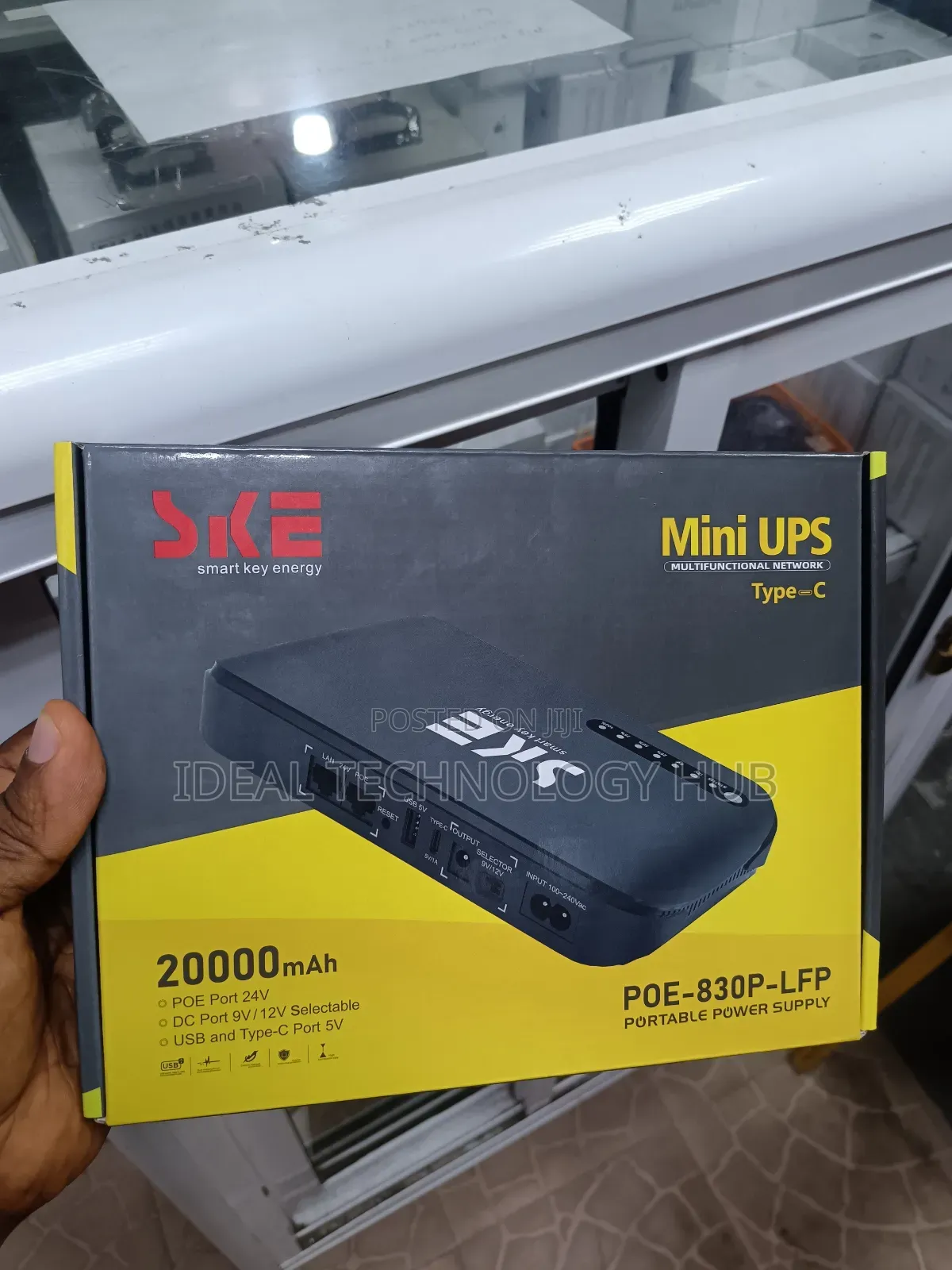 SKE Mini Ups 20000mah POE 830P LFP Router