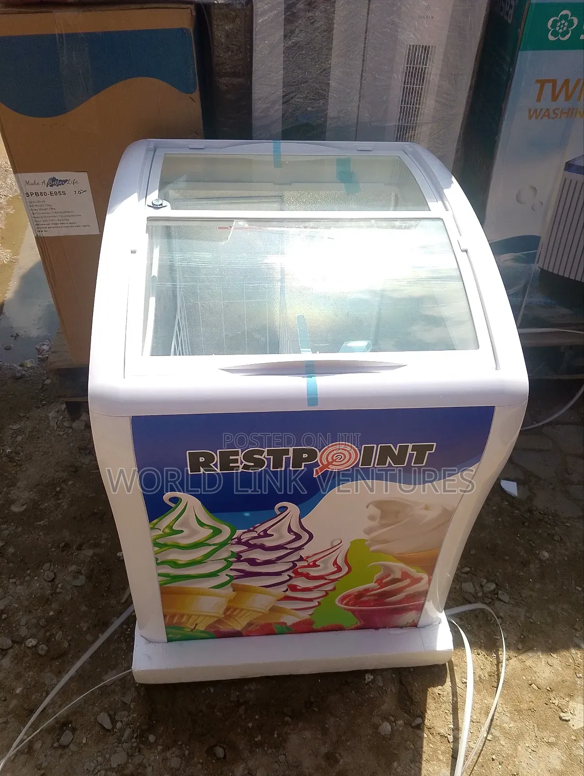 Restpoint Ice Cream Chiller