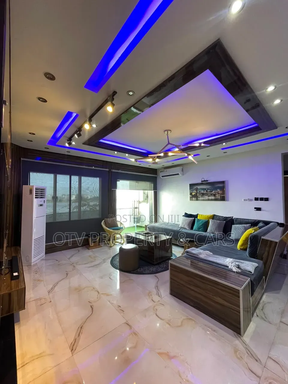 Furnished 3bdrm Apartment in Banana Island for rent