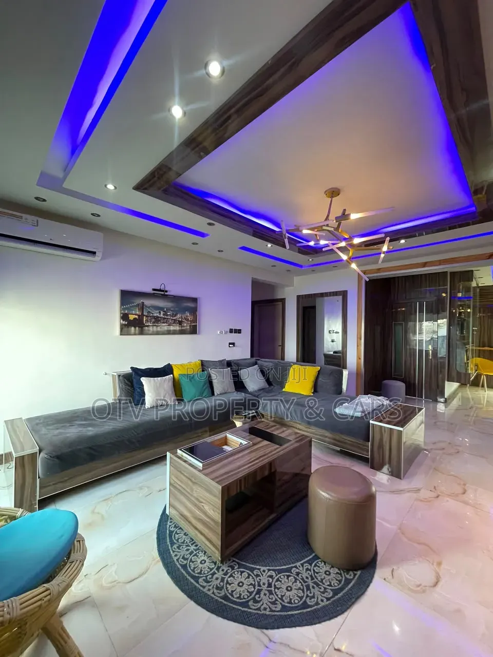 Furnished 3bdrm Apartment in Banana Island for rent
