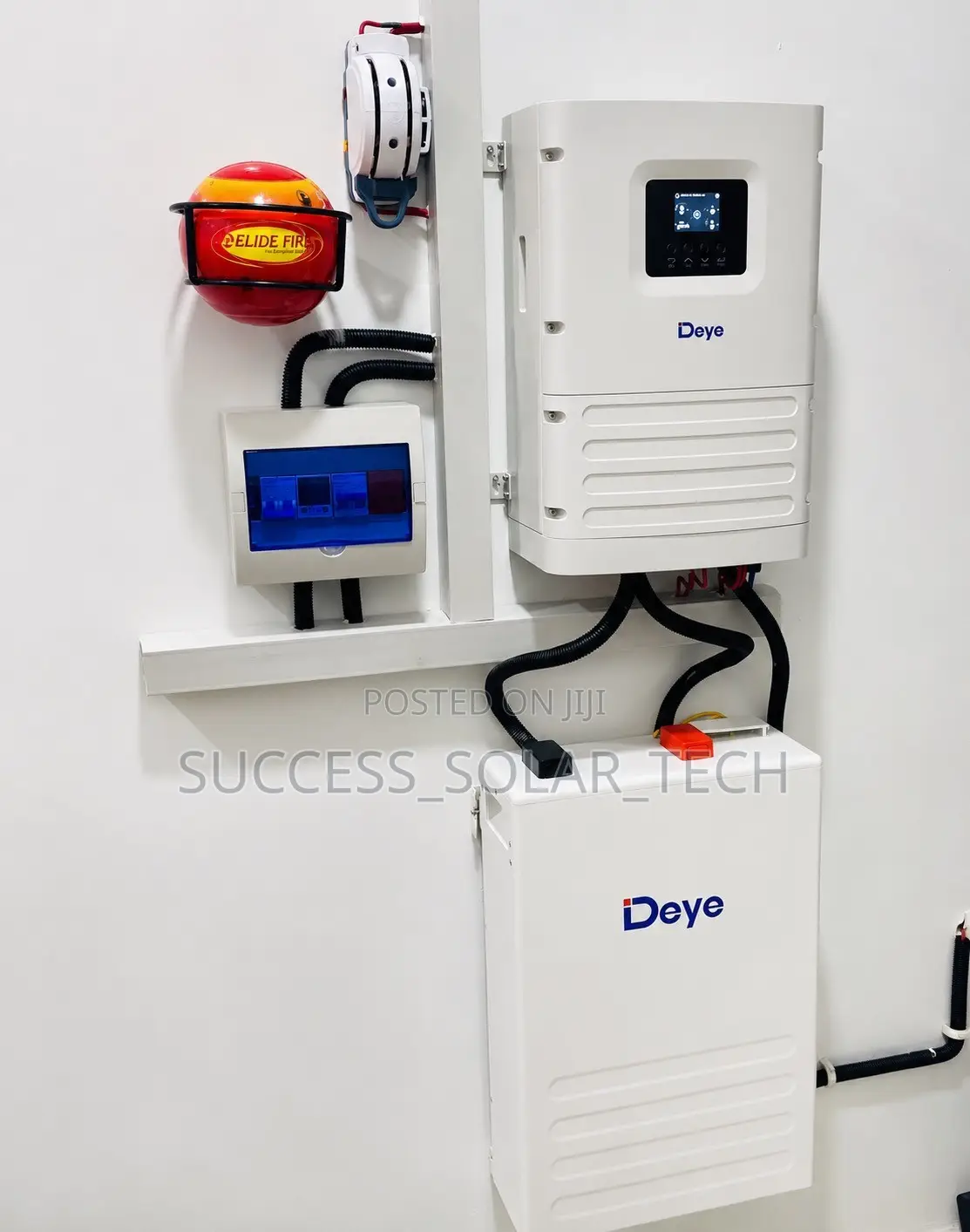 Deye 6kva and Deye 5kwh Lithium Battery