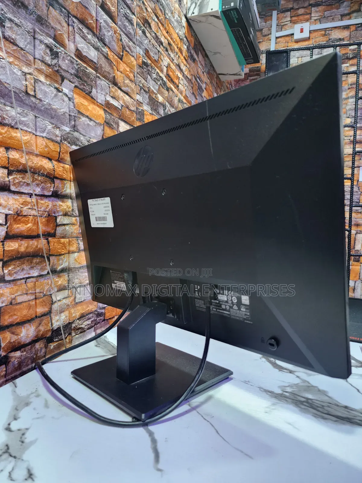 HP P244 24-Inch FHD 1080p IPS Panel Led Frameless Hdmi Monitor