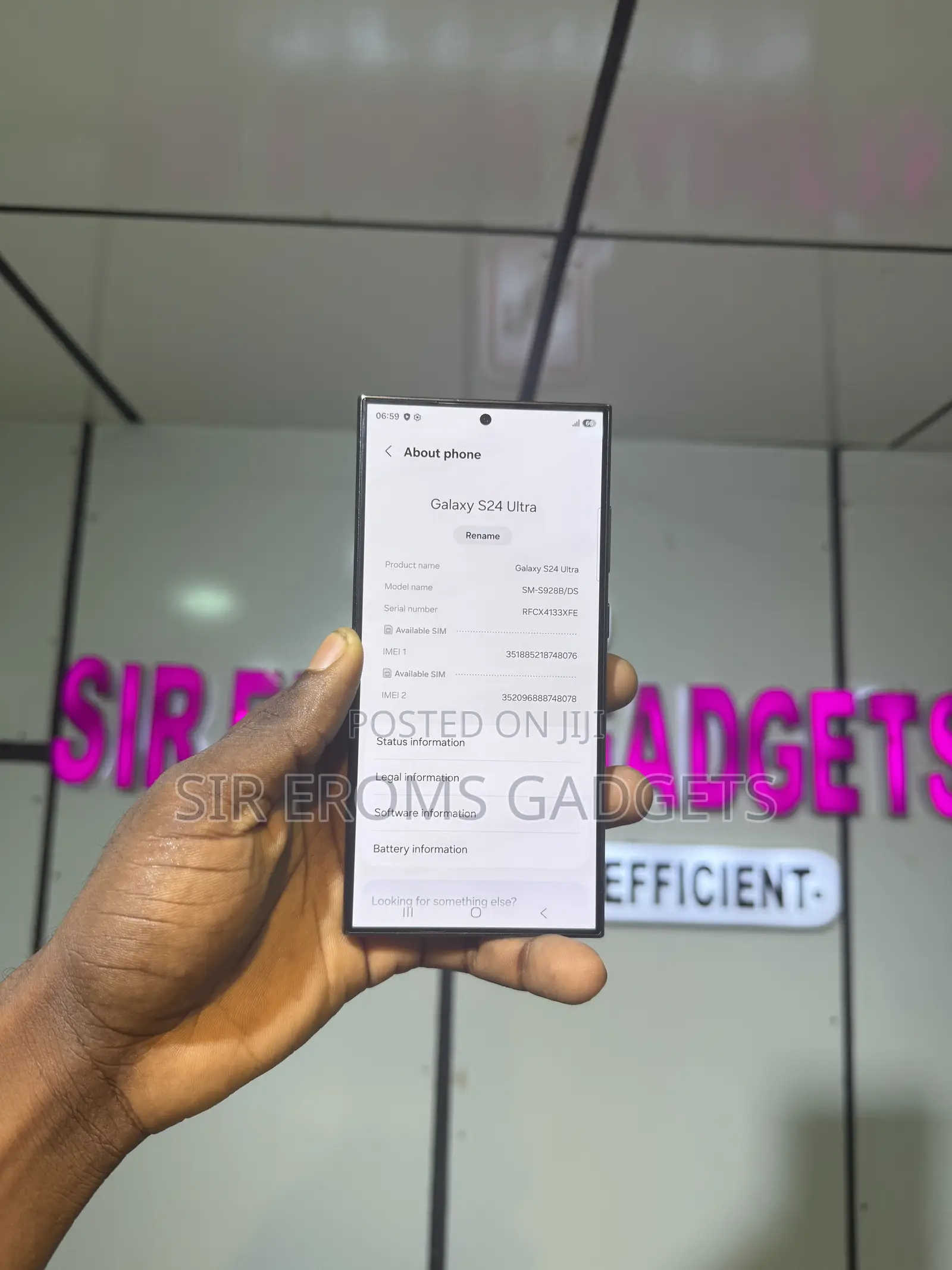 Samsung Galaxy S24 Ultra 256 GB Gray