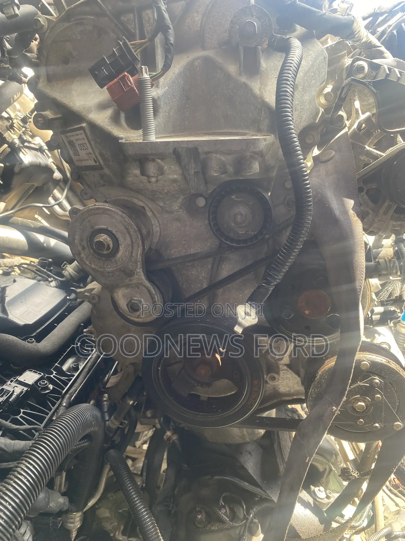 Complete Engine and Gearbox Ford Fusion 1.0L 2015-2019 Model