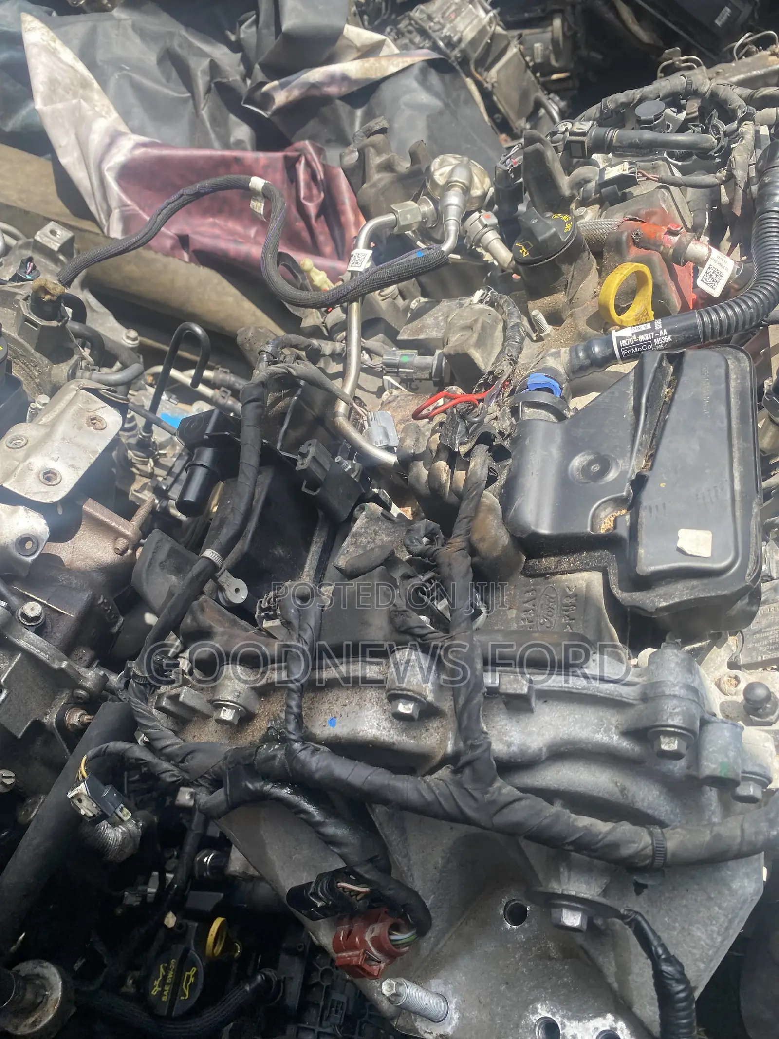 Complete Engine and Gearbox Ford Fusion 1.0L 2015-2019 Model