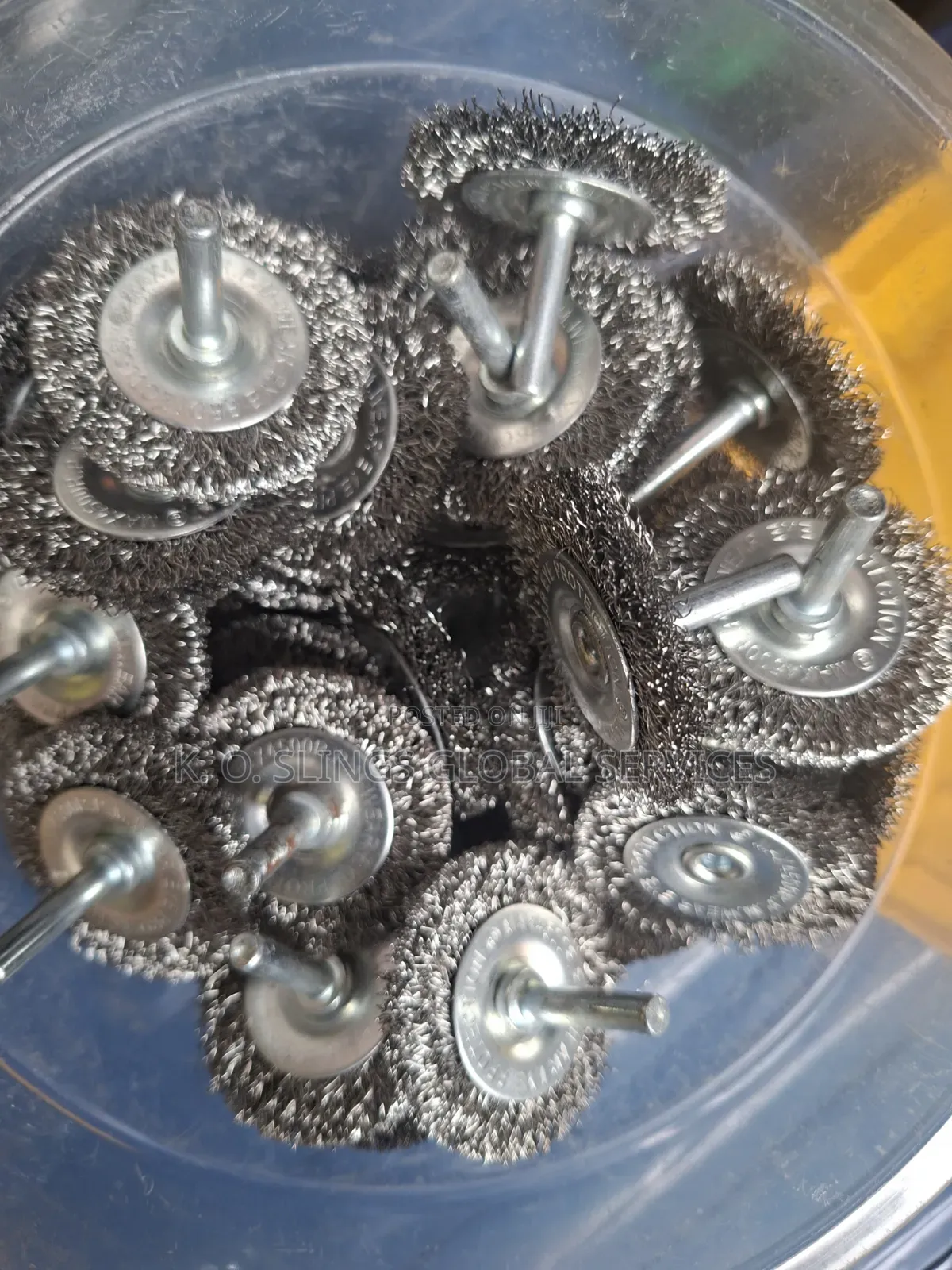Shank-Mounted Crimped Wire Wheel Brush