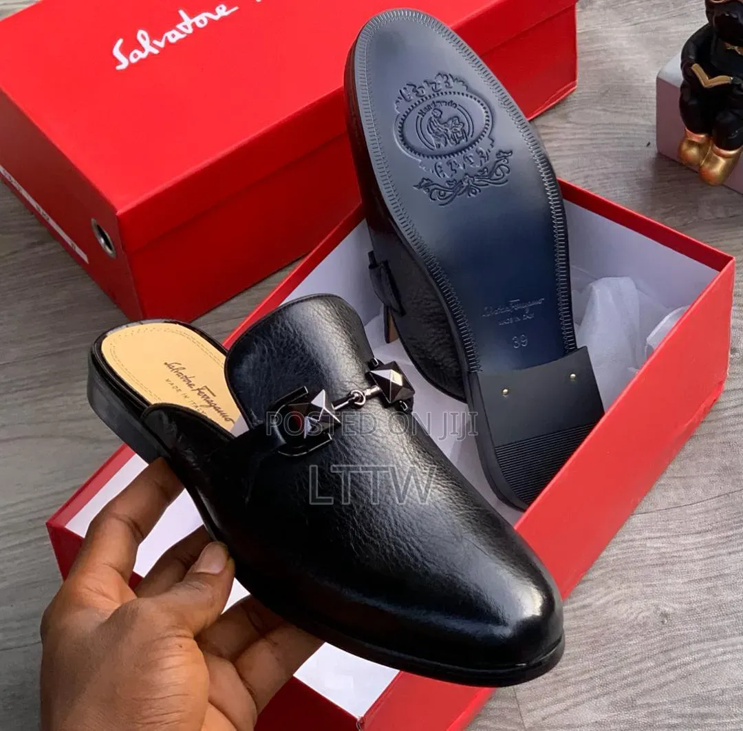 Salvatore Ferragamo Men's Luxury Leather Loafers