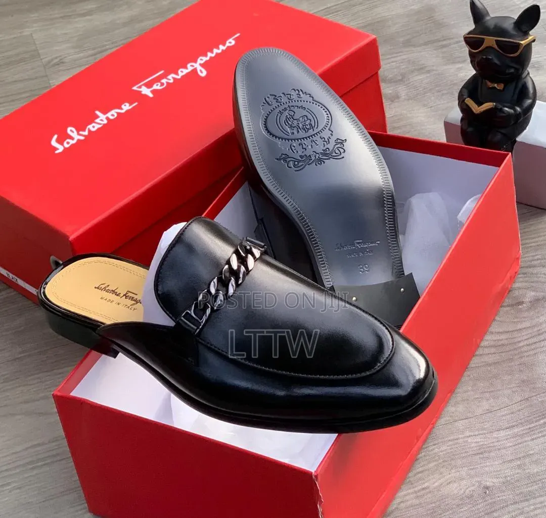Salvatore Ferragamo Men's Luxury Leather Loafers