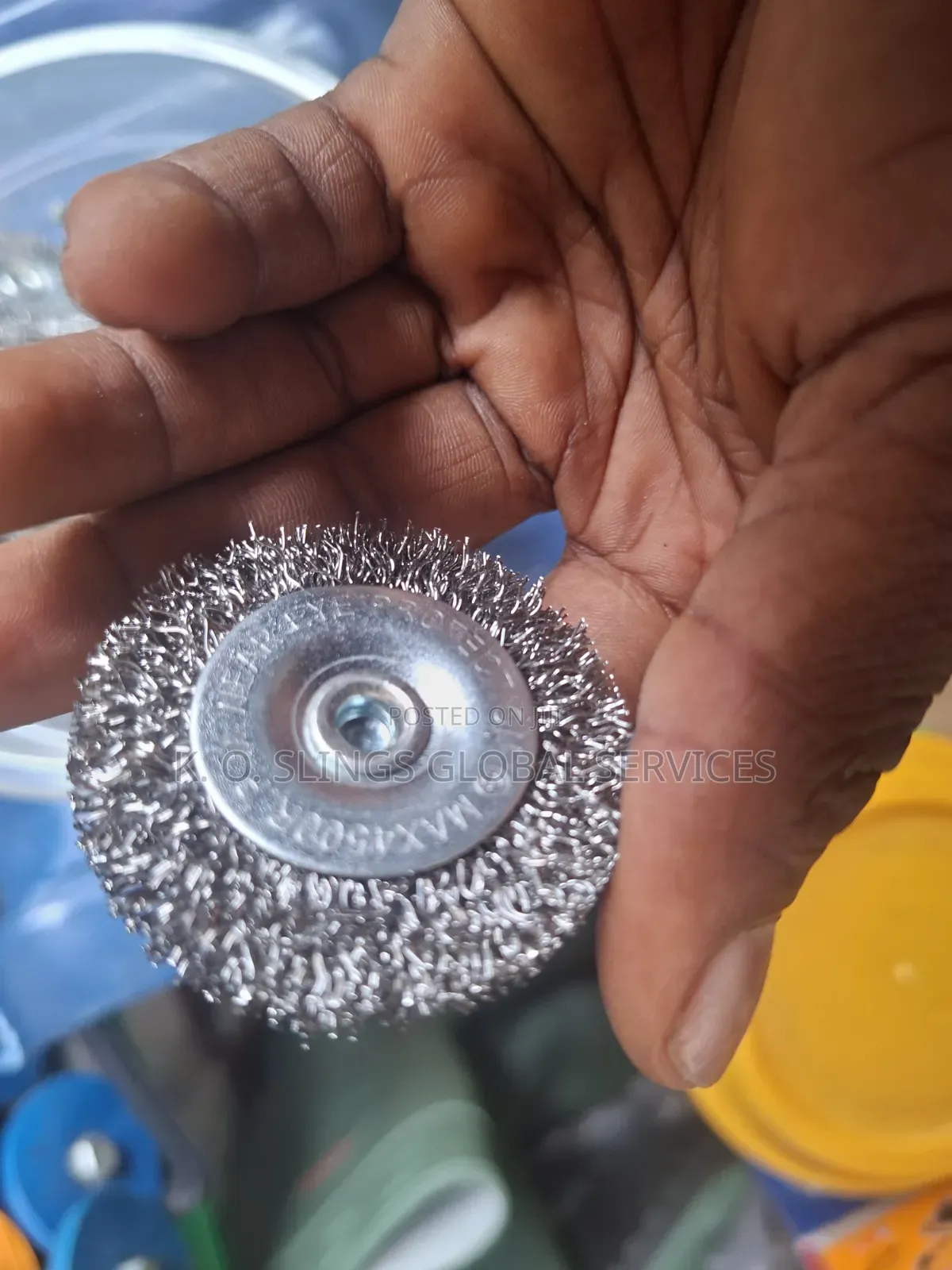 Shank-Mounted Crimped Wire Wheel Brush