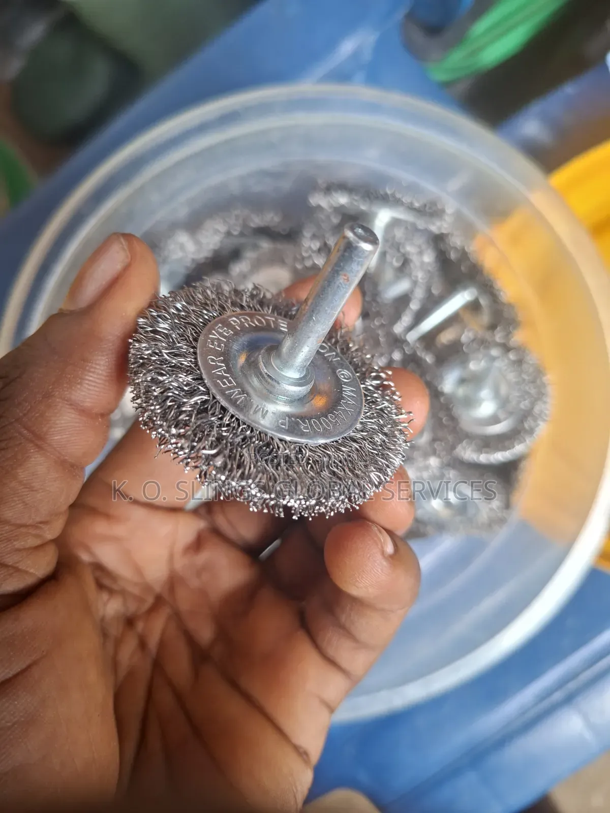 Shank-Mounted Crimped Wire Wheel Brush