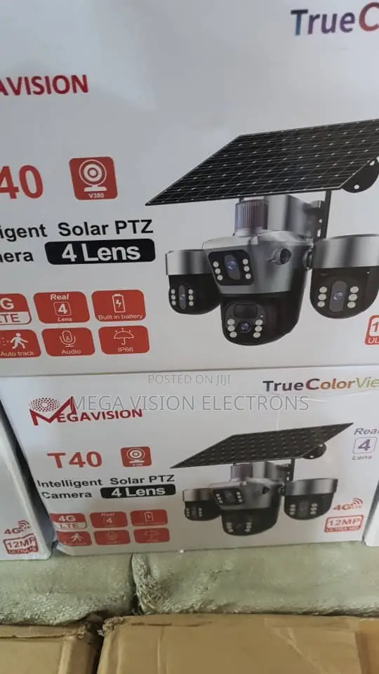 T40 Solar Triple Lens CCTV