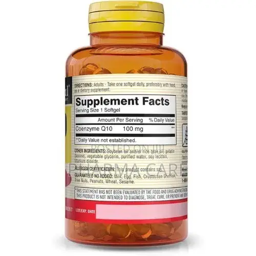 Coq 10 100 Mg Softgels - 30 Ct