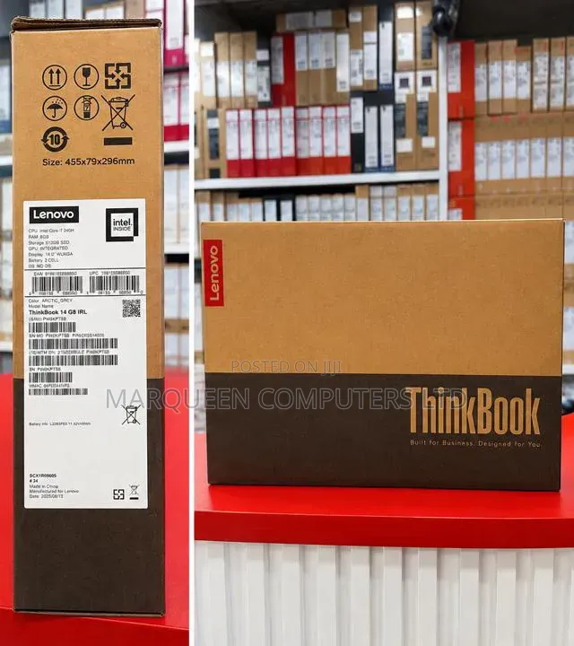 New Laptop Lenovo Thinkbook 14 8GB Intel Core i7 SSD 512GB