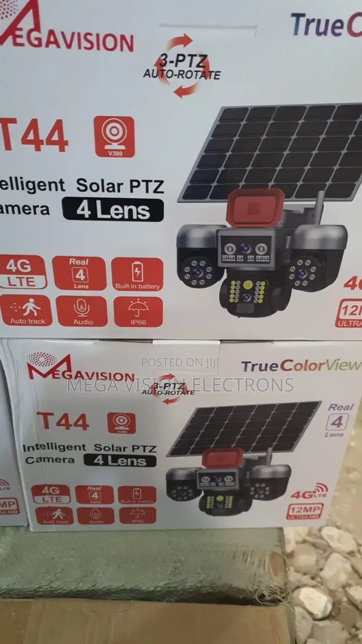 T44 Solar Triple Lens CCTV