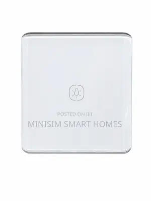 1 Gang Curved Light Switch