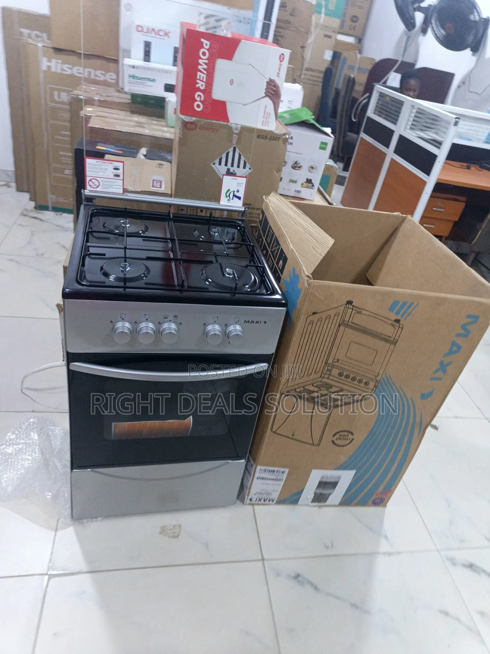 Durable Gas Cooker With Oven