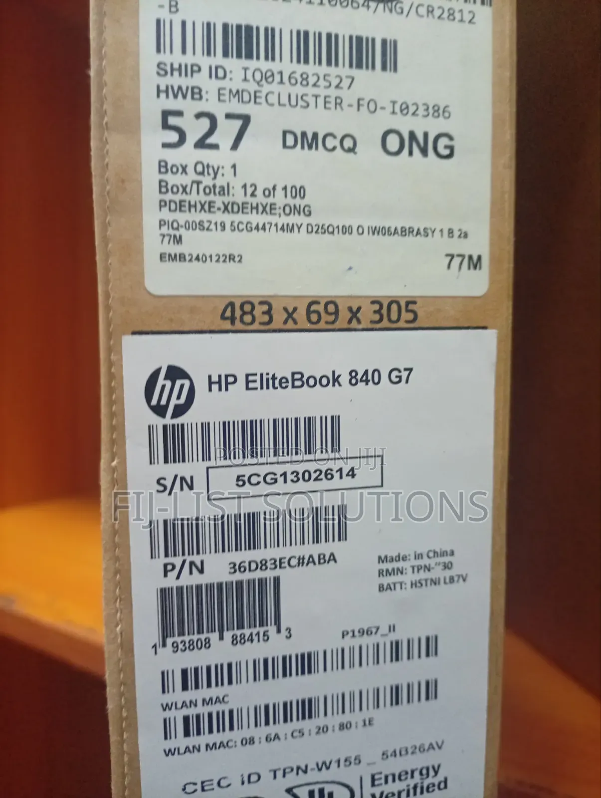 New Laptop HP EliteBook 840 G8 8GB Intel Core i5 SSD 256GB