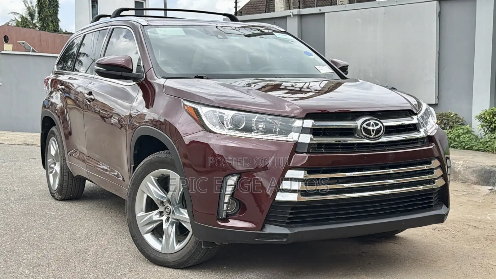 Toyota Highlander Limited V6 4x4 (3.5L 6cyl 6A) 2016 Maroon