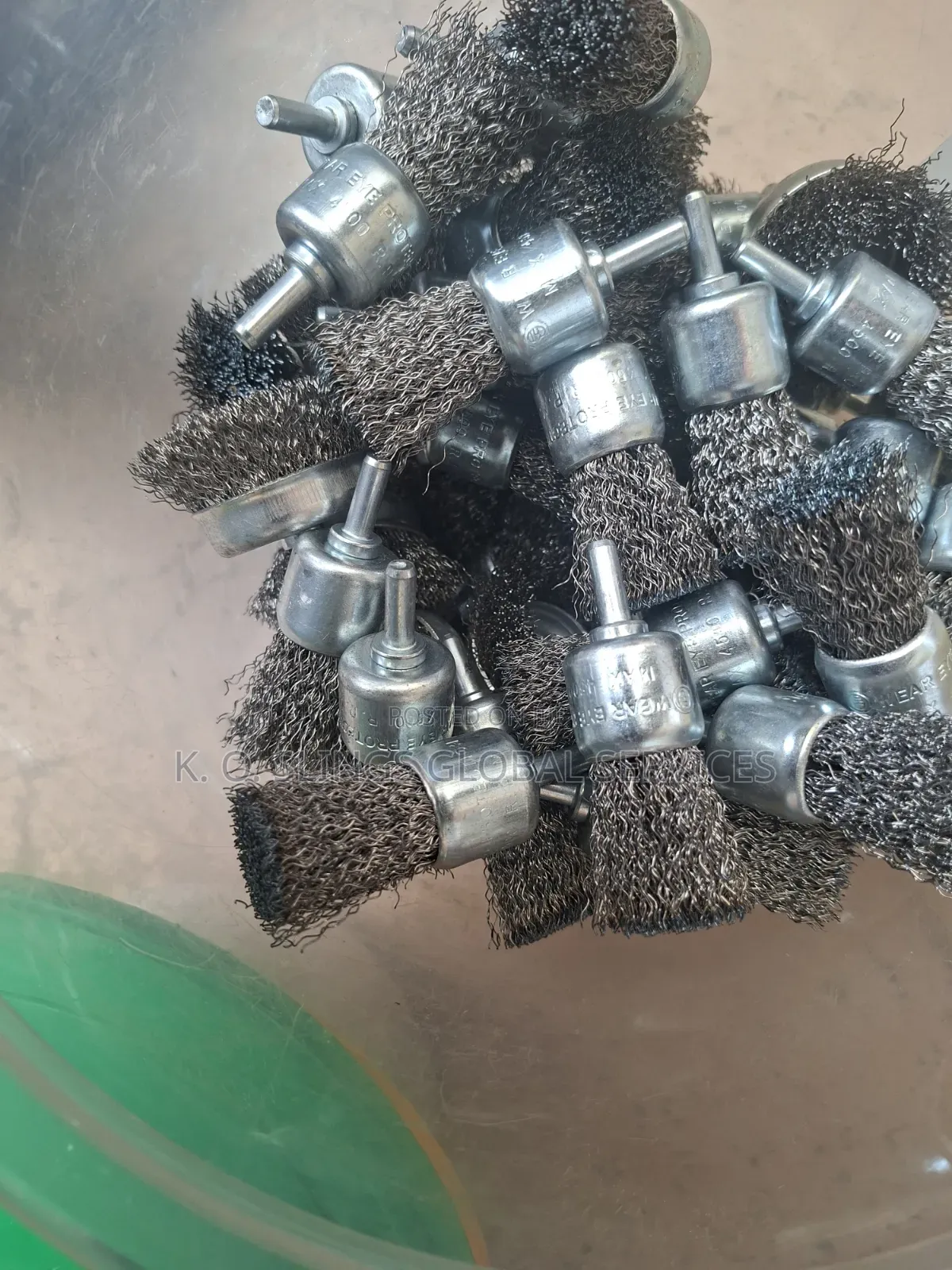 Twisted Knot Wire End Brush With Shank Soft