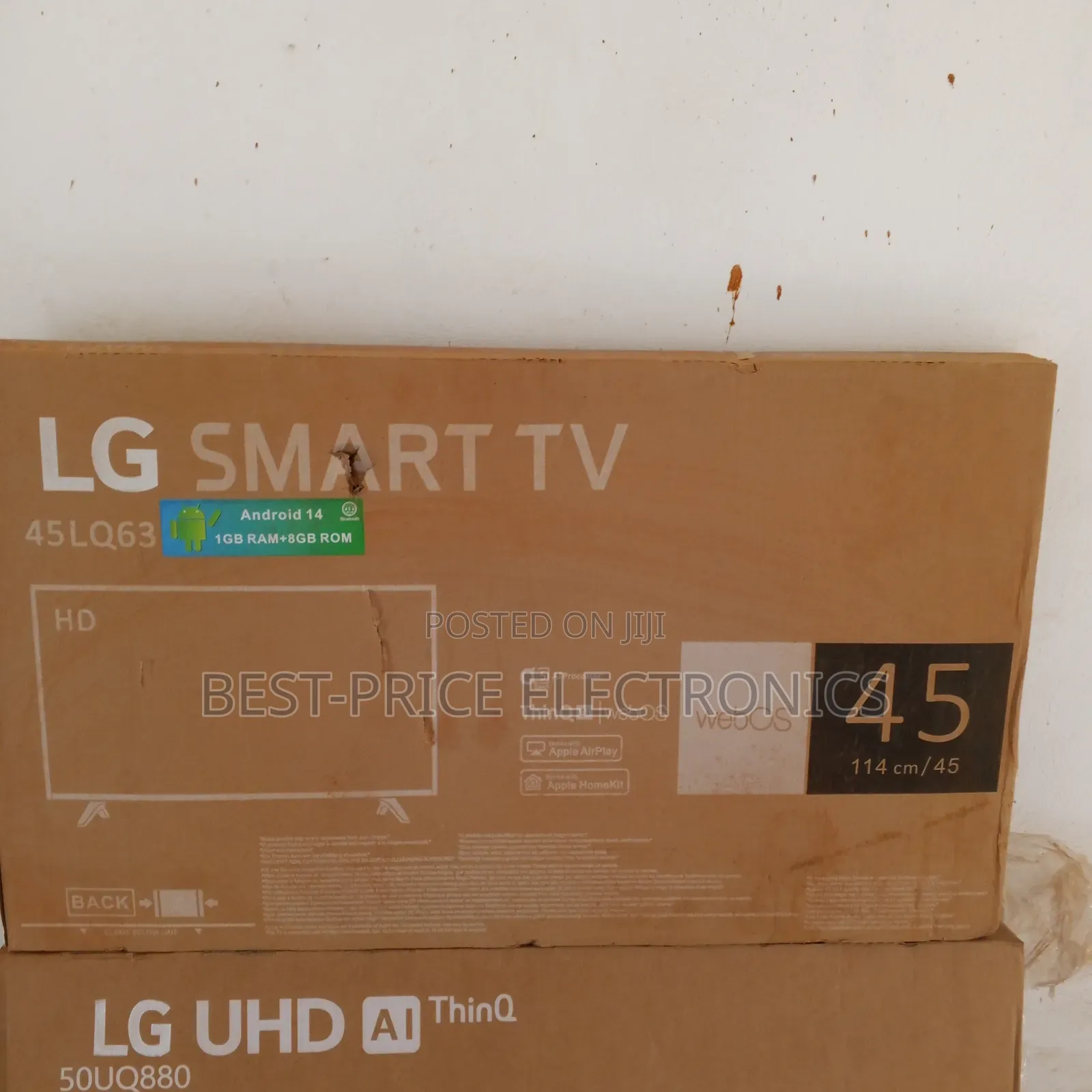 45 Inches Smart Television With Inbuilt Bluetooth and WiFi