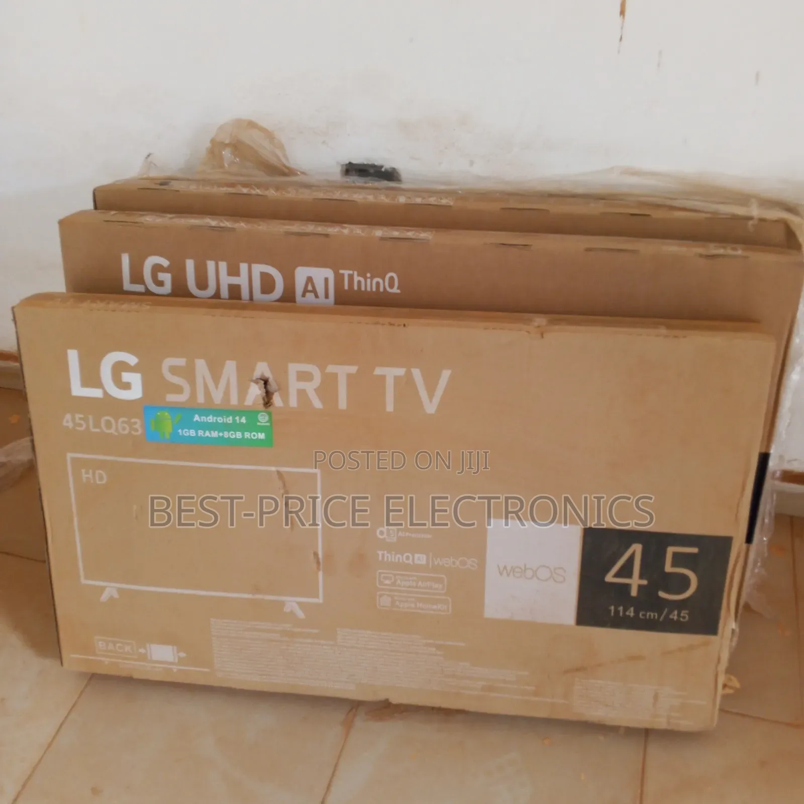 45 Inches Smart Television With Inbuilt Bluetooth and WiFi