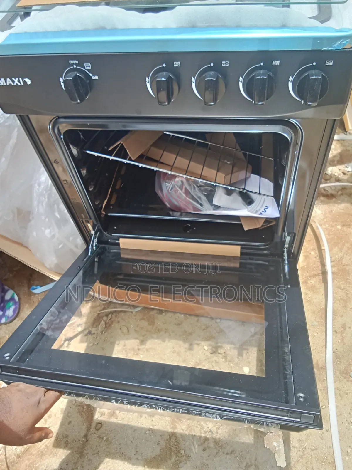 Maxi 4 in 1 Gas Cooker With Oven 60×60