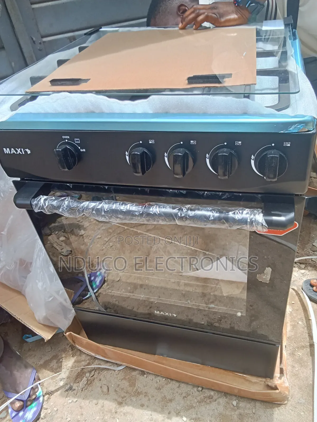 Maxi 4 in 1 Gas Cooker With Oven 60×60