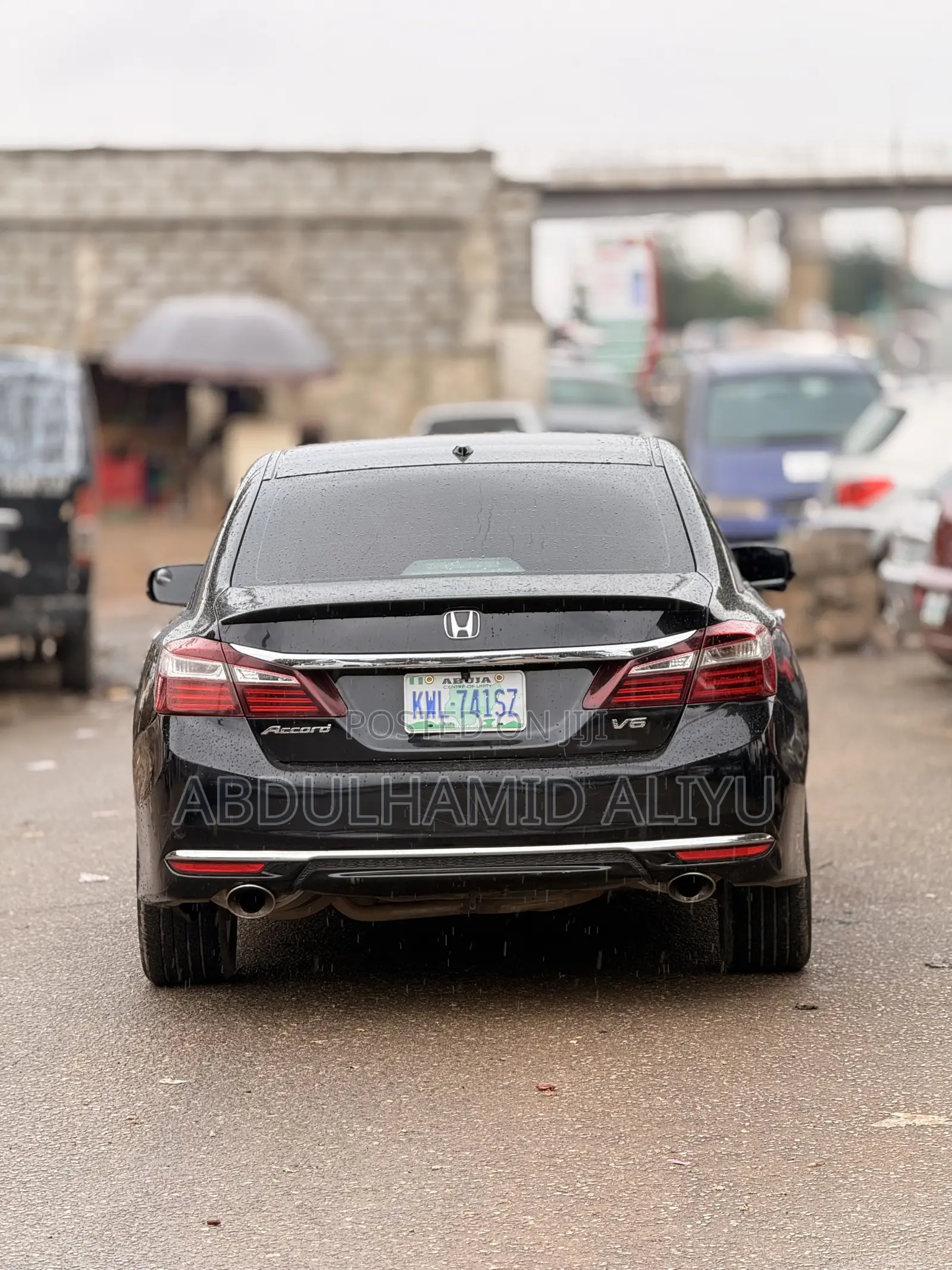 Honda Accord EX-L V-6 4dr Sedan FWD (3.5L 6cyl 6A) 2016 Black