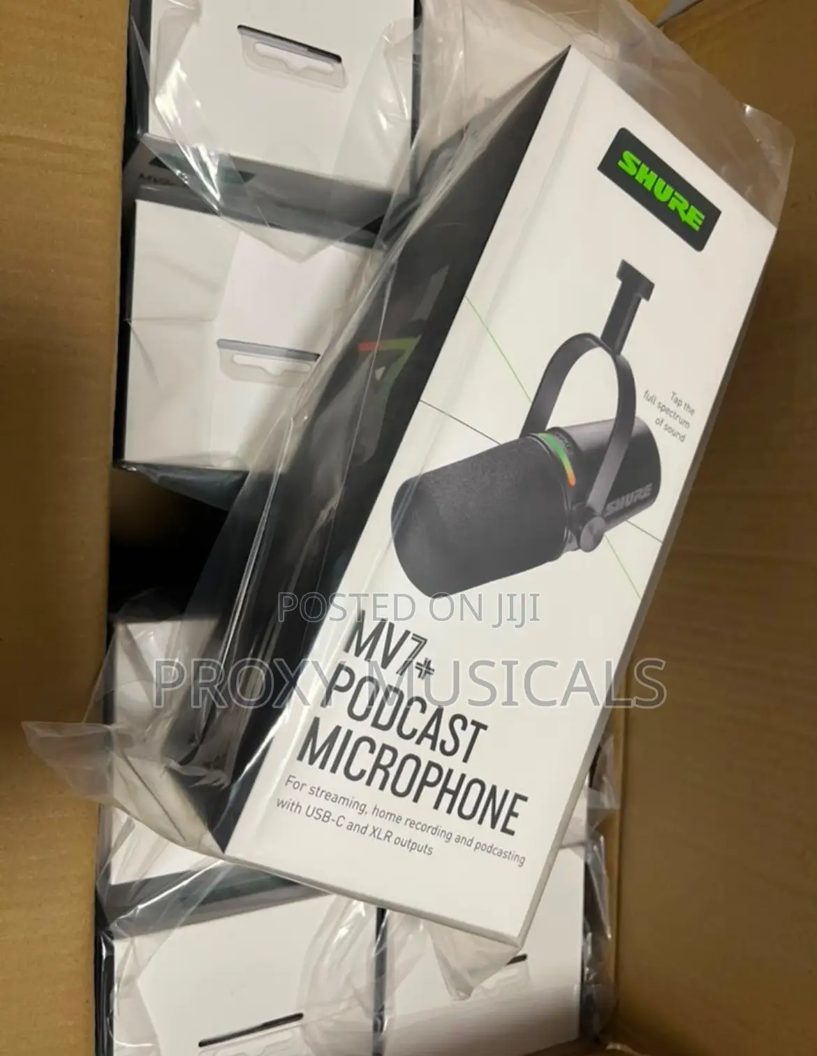 Shure MV7+ Podcast/ Studio Dynamic Microphone With USB-C