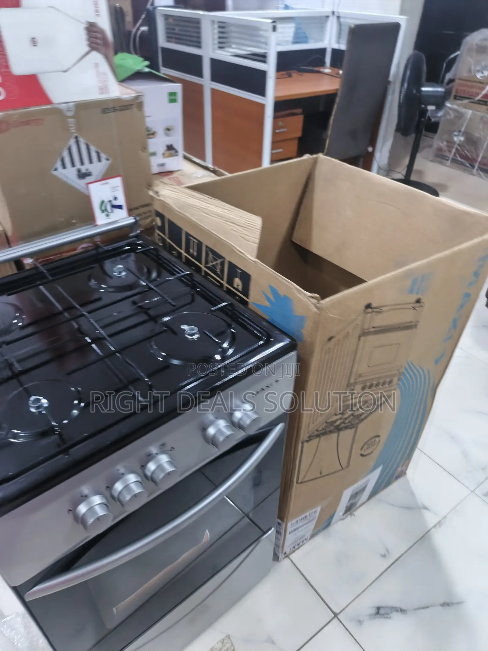 Elegant 4-Burner Gas Stove