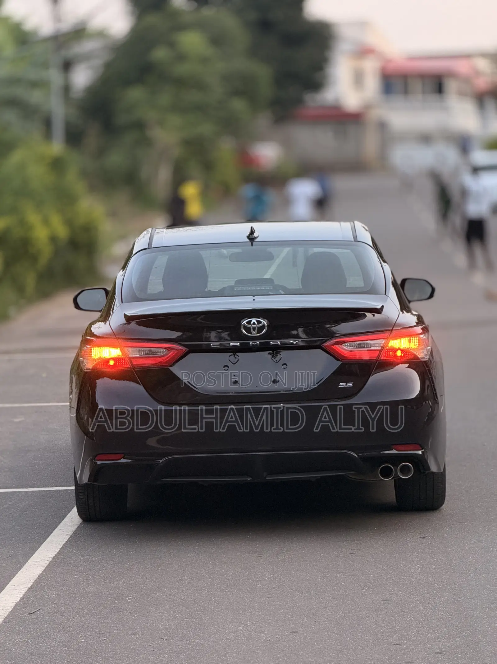 Toyota Camry SE (2.5L 4cyl 8A) 2019 Black