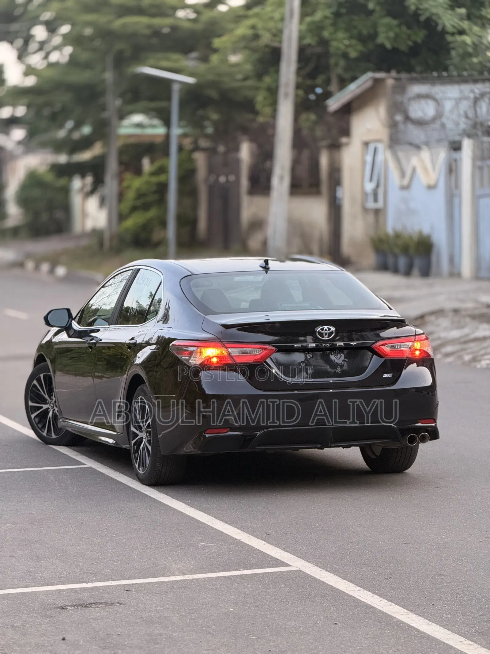 Toyota Camry SE (2.5L 4cyl 8A) 2019 Black