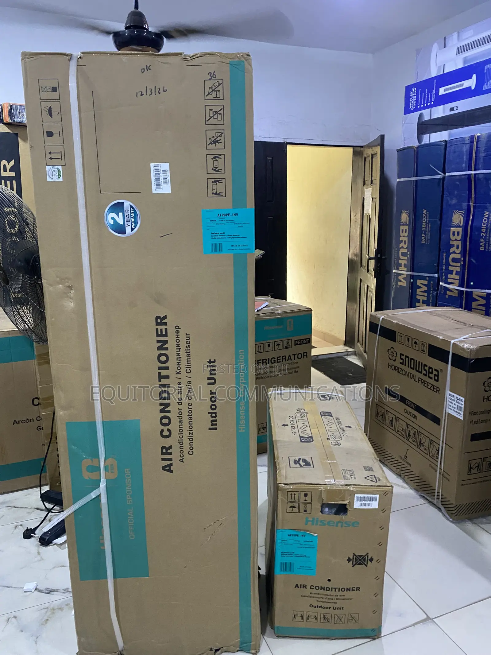 Hisense 2HP Floor AC With Inverter Technology AF20PE-INV
